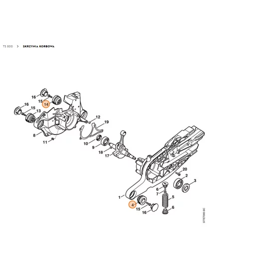 STIHL  Amortyzator pierścieniowy 1122/01 1122 790 9901